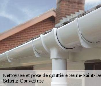 Nettoyage et pose de gouttière