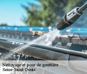Nettoyage et pose de gouttière Seine-Saint-Denis