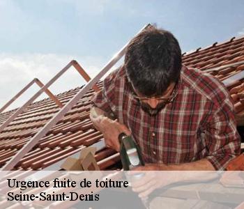 Urgence fuite de toiture Seine-Saint-Denis 