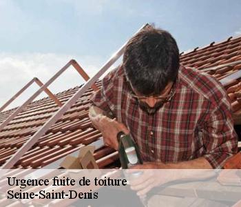 Urgence fuite de toiture Seine-Saint-Denis