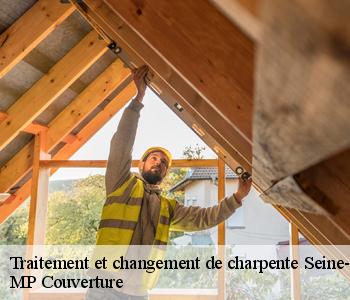 Traitement et changement de charpente 93 Seine-Saint-Denis MP Couverture