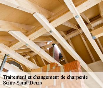 Traitement et changement de charpente Seine-Saint-Denis