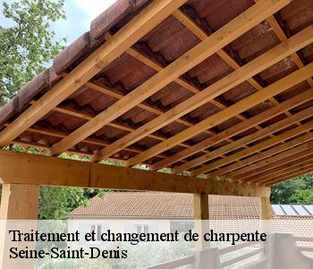 Traitement et changement de charpente Seine-Saint-Denis 