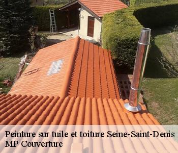 Peinture sur tuile et toiture Seine-Saint-Denis 