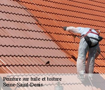 Peinture sur tuile et toiture Seine-Saint-Denis