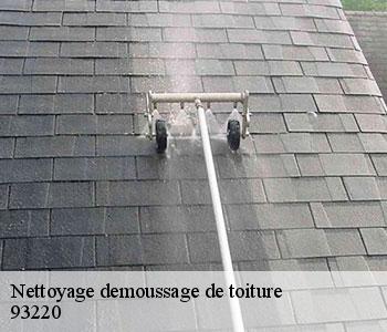 Nettoyage demoussage de toiture