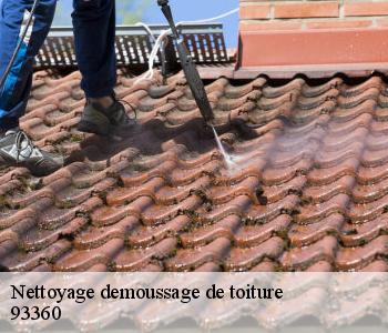 Nettoyage demoussage de toiture  93360