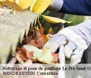 Nettoyage et pose de gouttière