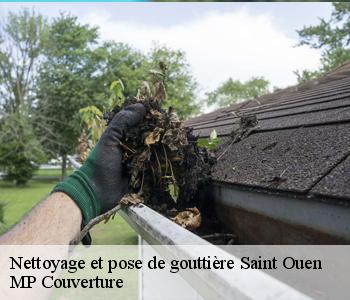 Nettoyage et pose de gouttière  saint-ouen-93400 MP Couverture 