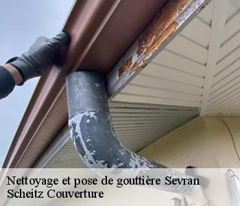Nettoyage et pose de gouttière