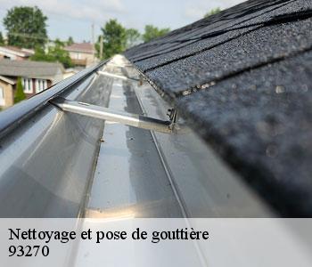Nettoyage et pose de gouttière