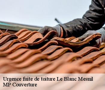 Urgence fuite de toiture  le-blanc-mesnil-93150 MP Couverture 