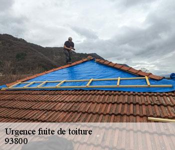Urgence fuite de toiture
