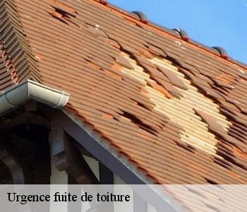 Urgence fuite de toiture
