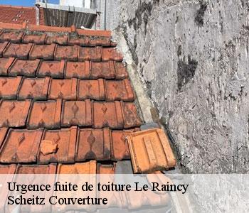Urgence fuite de toiture