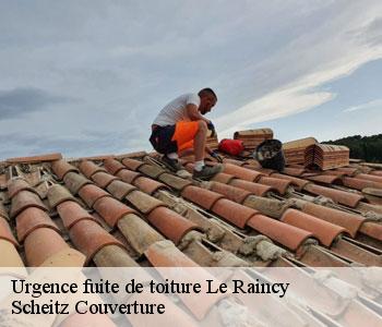 Urgence fuite de toiture