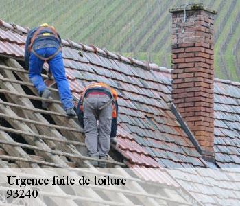 Urgence fuite de toiture
