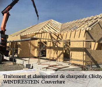Traitement et changement de charpente