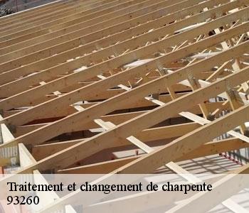Traitement et changement de charpente