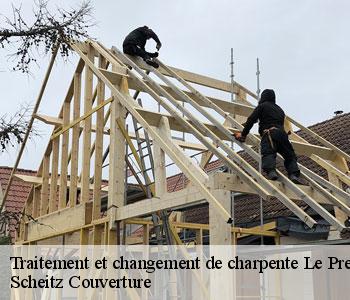 Traitement et changement de charpente