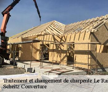 Traitement et changement de charpente