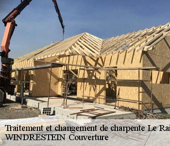 Traitement et changement de charpente
