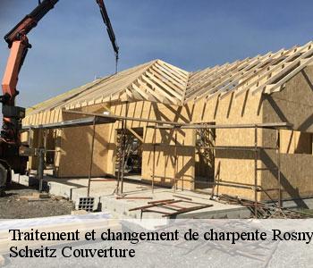 Traitement et changement de charpente