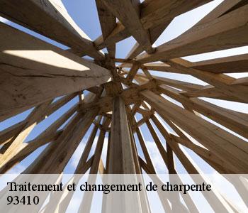 Traitement et changement de charpente