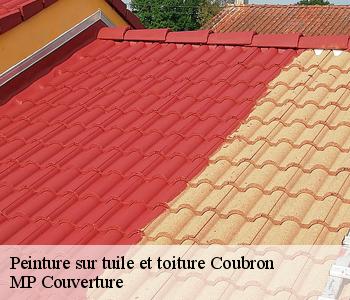 Peinture sur tuile et toiture  coubron-93470 MP Couverture 