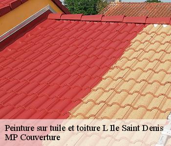 Peinture sur tuile et toiture  l-ile-saint-denis-93450 MP Couverture 