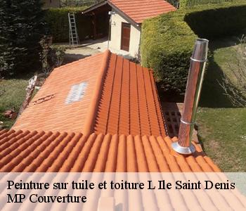 Peinture sur tuile et toiture 93450