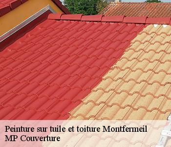 Peinture sur tuile et toiture  montfermeil-93370 MP Couverture 