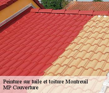 Peinture sur tuile et toiture  montreuil-93100 MP Couverture 