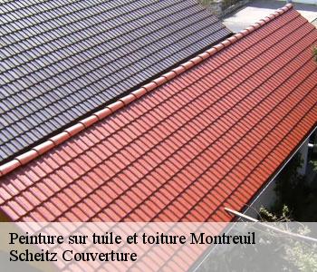 Peinture sur tuile et toiture