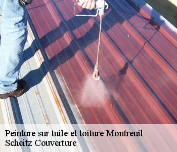 Peinture sur tuile et toiture