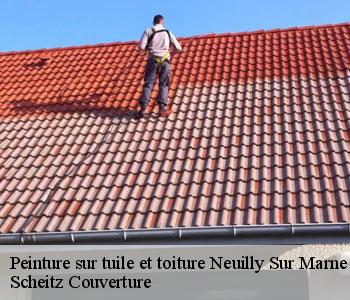 Peinture sur tuile et toiture