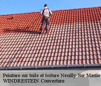 Peinture sur tuile et toiture