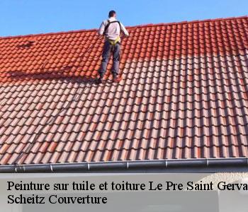Peinture sur tuile et toiture