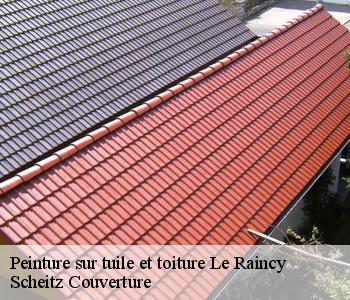 Peinture sur tuile et toiture