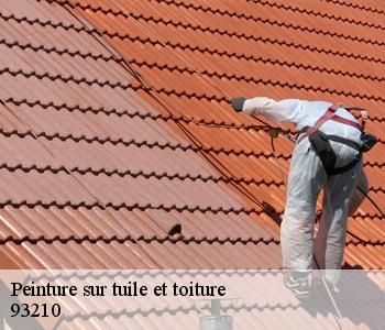 Peinture sur tuile et toiture 93210